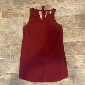Maroon dress